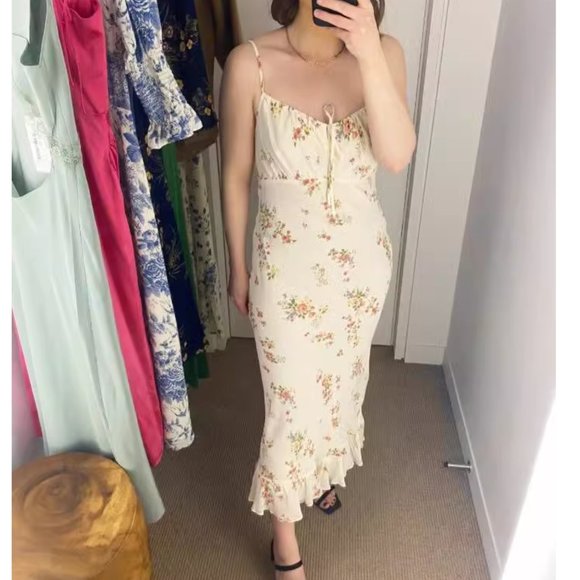 Reformation Maleah Dress - Perfume - Picture 8 of 9